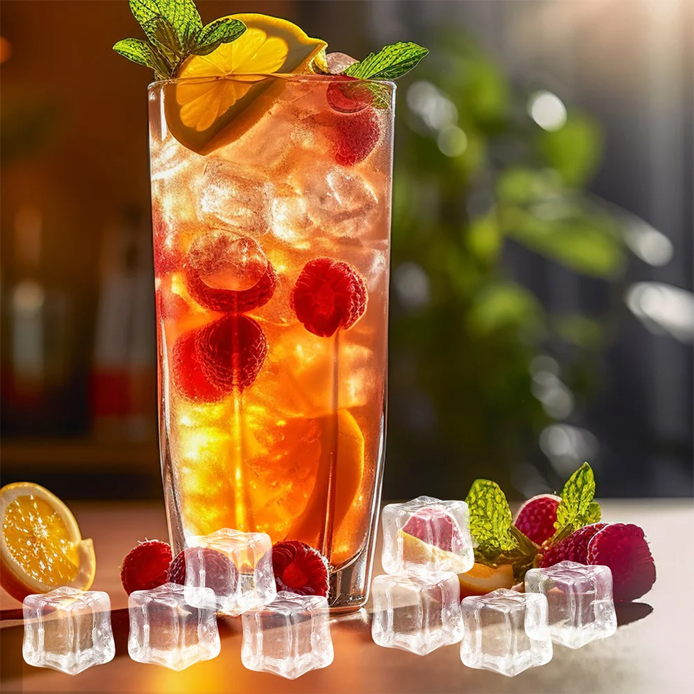 Прозрачные акриловые кубики льда - Фотография_2