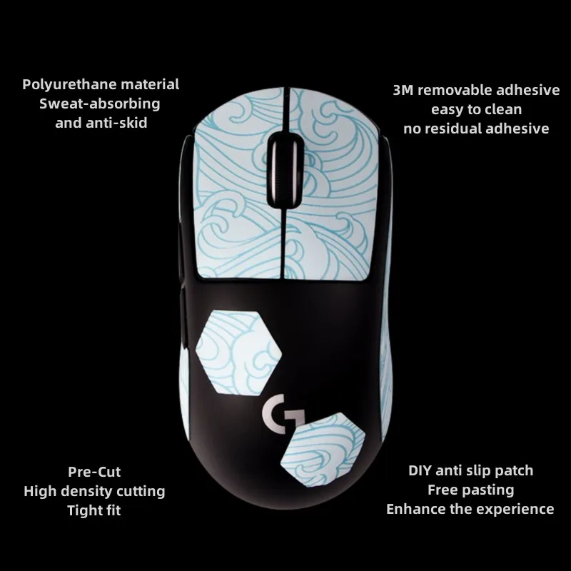 Esports tiger gaming mouse grip - Фотография_5