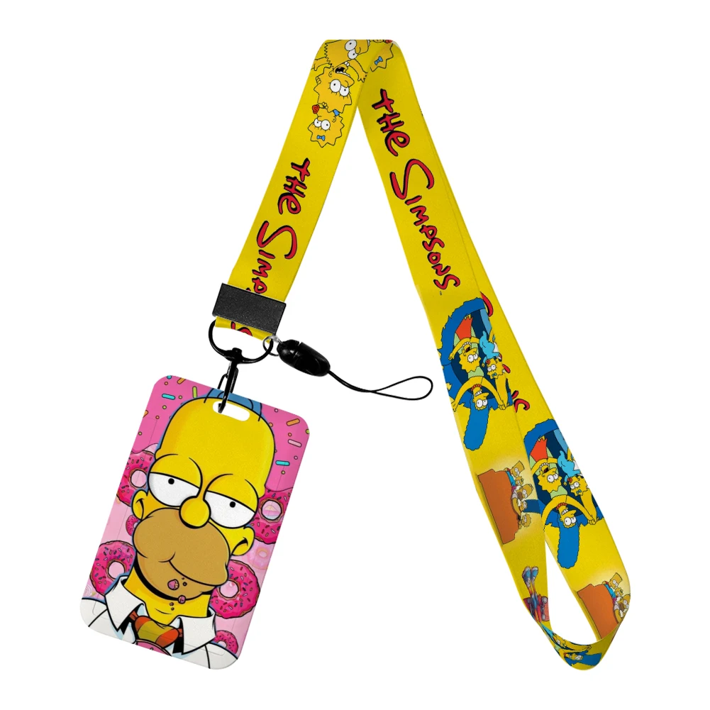 Cartoon the simpson anime lanyard - Фотография_5