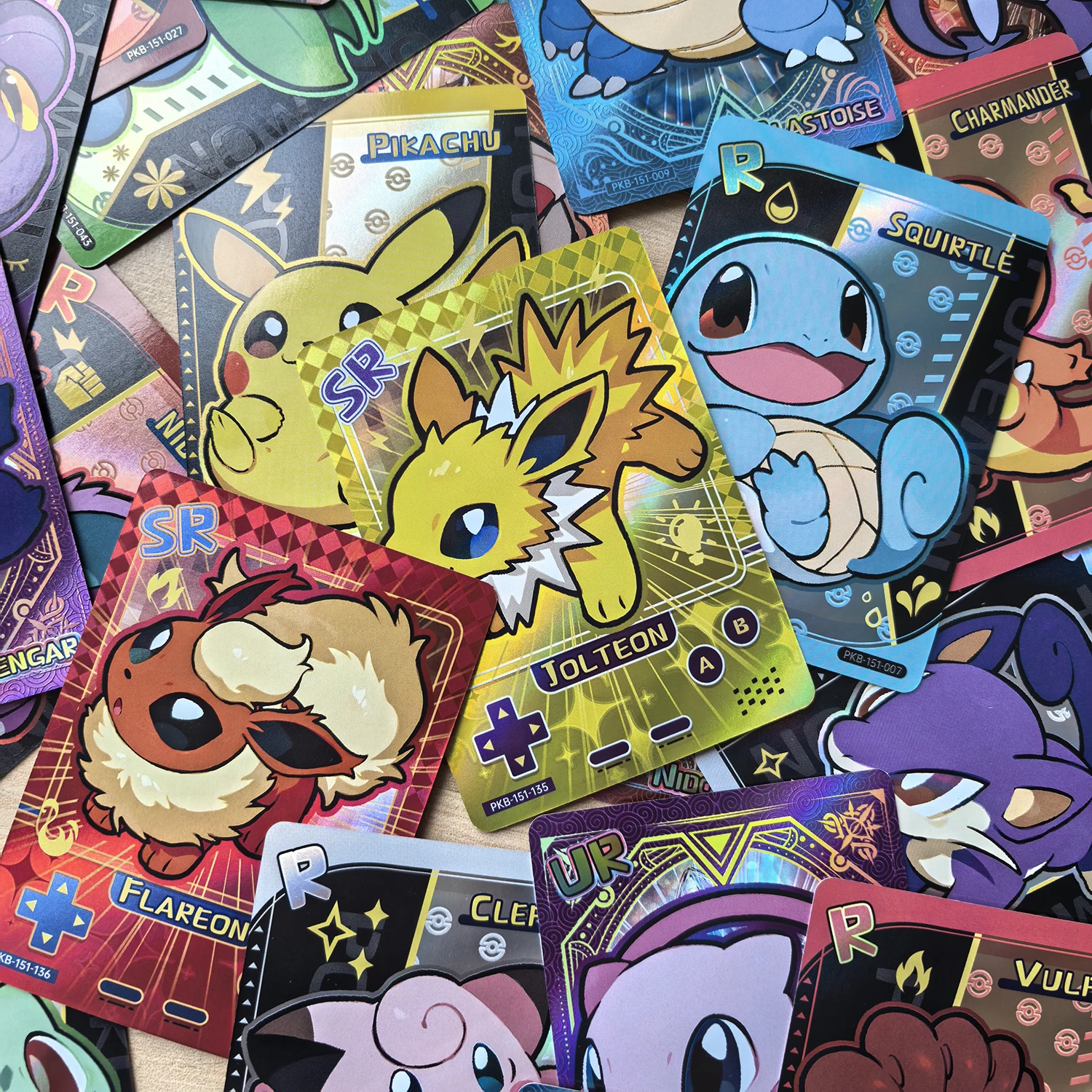 Голографические 59 шт. chibi pokebaby - Фотография_6