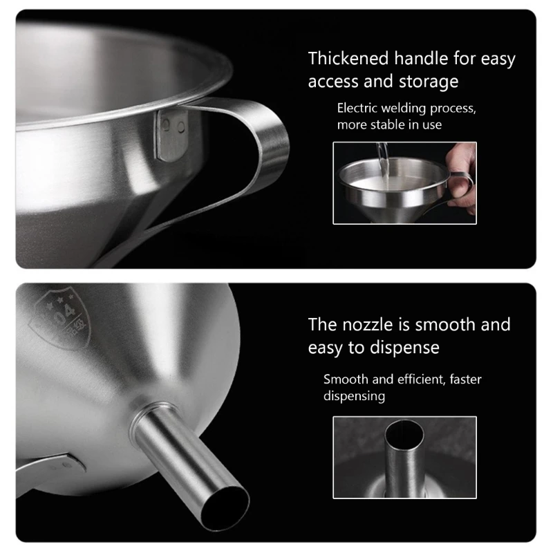 Фильтрующая воронка из смолы для 3d-принтера 304 из нержавеющей стали - Фотография_2