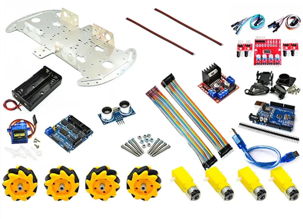4wd diy ультразвуковое интеллектуальное - Фотография_6