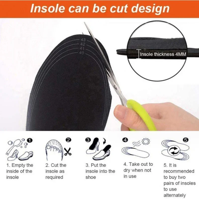Usb перезаряжаемые стельки с подогревом - Фотография_3