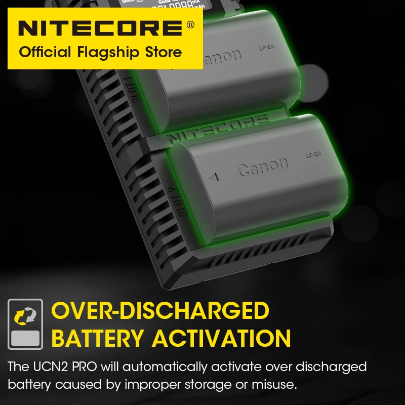 Зарядное устройство nitecore ucn2 pro для камеры - Фотография_4