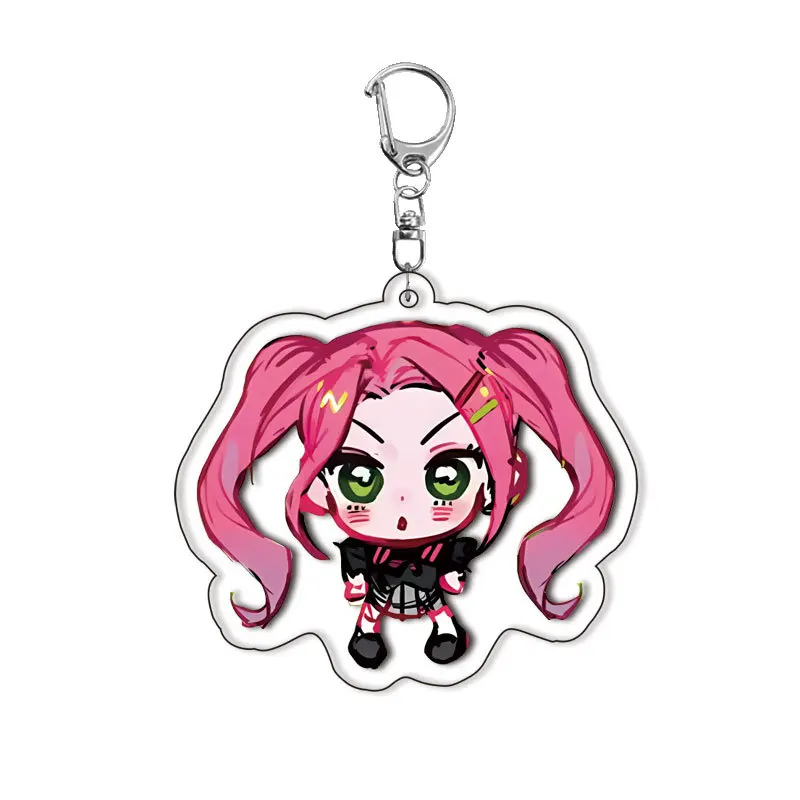 Брелки в стиле аниме alien stage chibis для женщин - Фотография_6