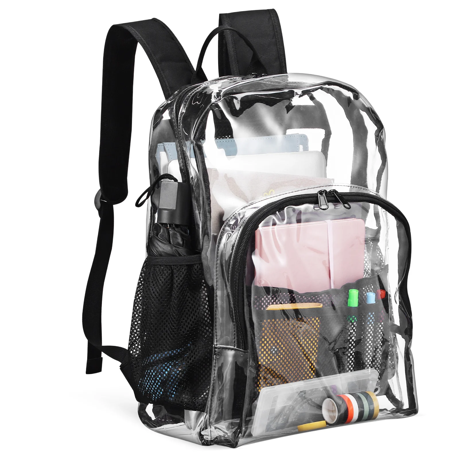 Прочный прозрачный рюкзак