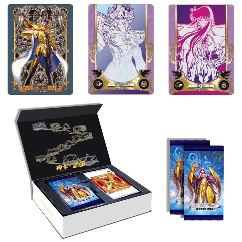 Коллекционные карты saint seiya в коробке 12/24/36/48