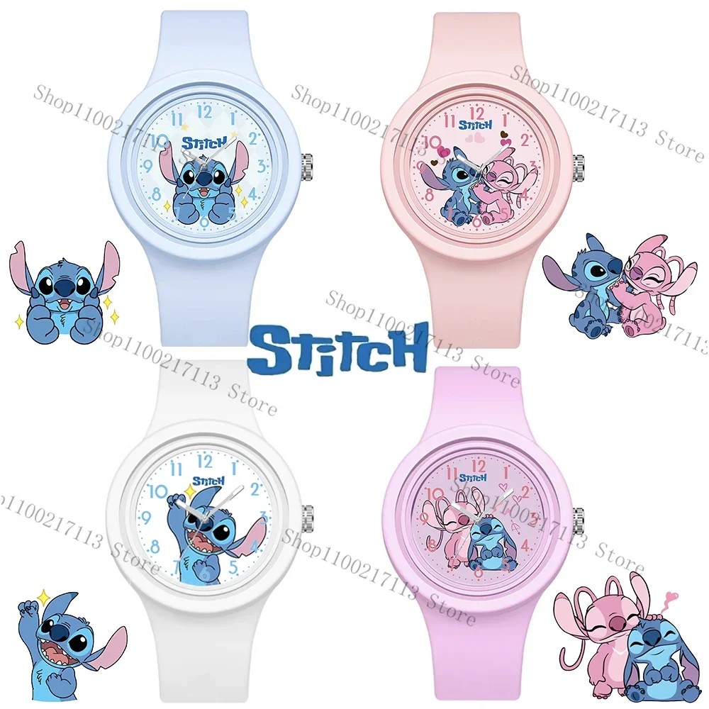 Новые детские часы disney stitch с персонажем мультфильма