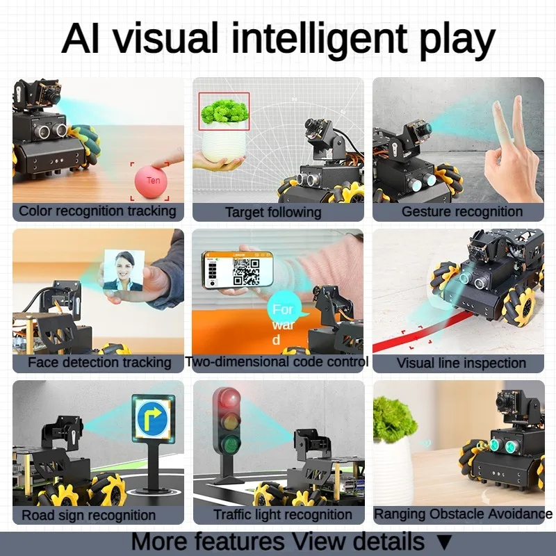 Turbopi ros2 робот-автомобиль mecanum - Фотография_2