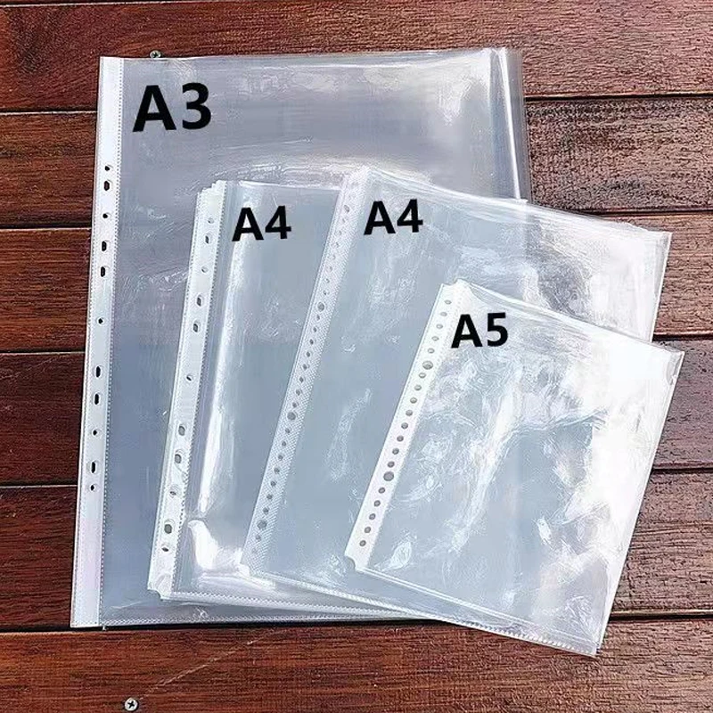 Прозрачные пластиковые папки a5b5a4a3 - Фотография_5