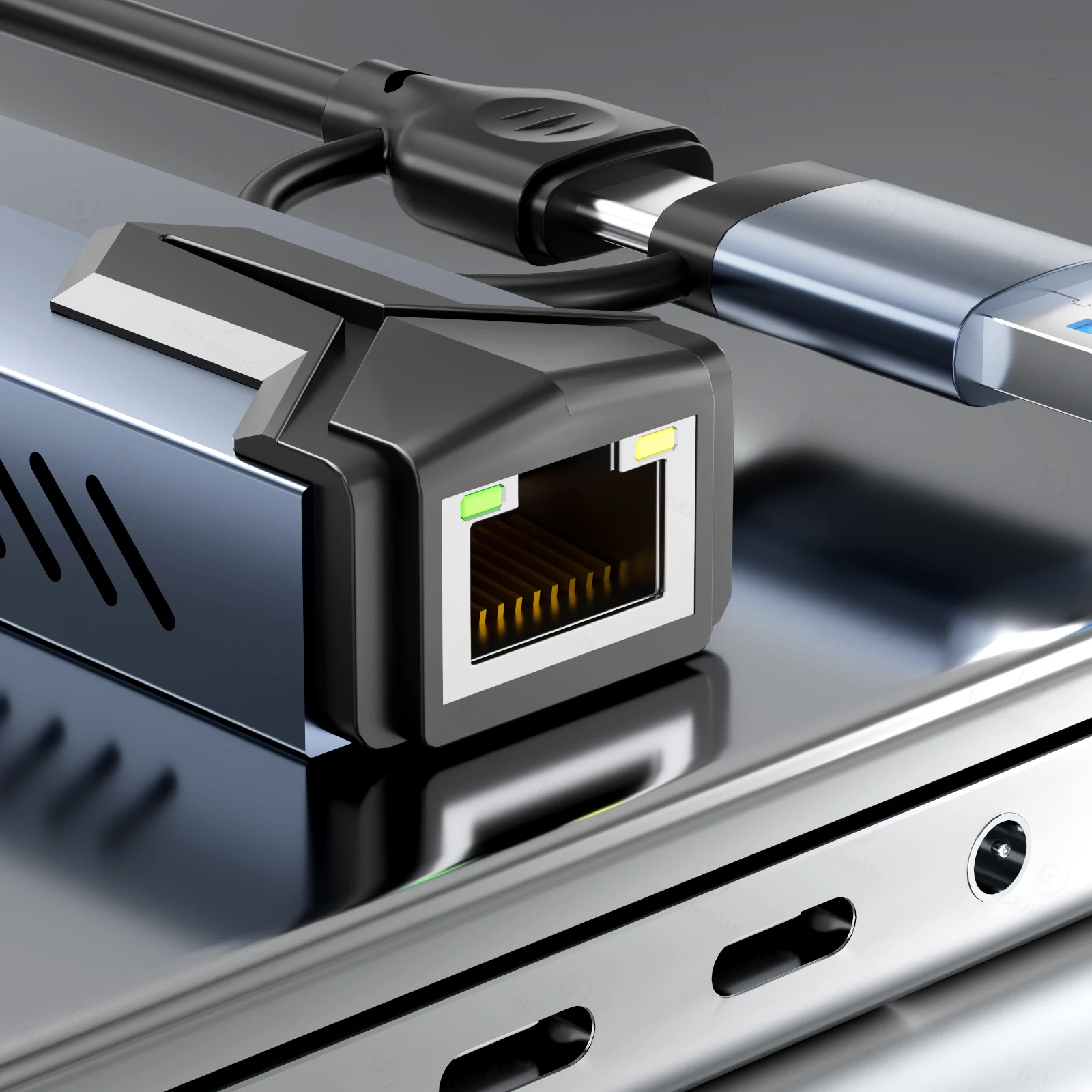 Usb сетевая карта 5 гбит/с высокоскоростной проводной адаптер usb3 - Фотография_5