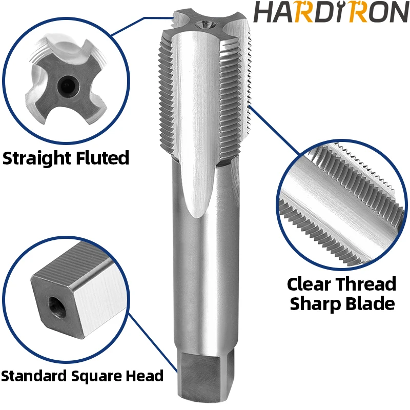 Метчик для машинной резьбы hardiron m33x1.25 - Фотография_3
