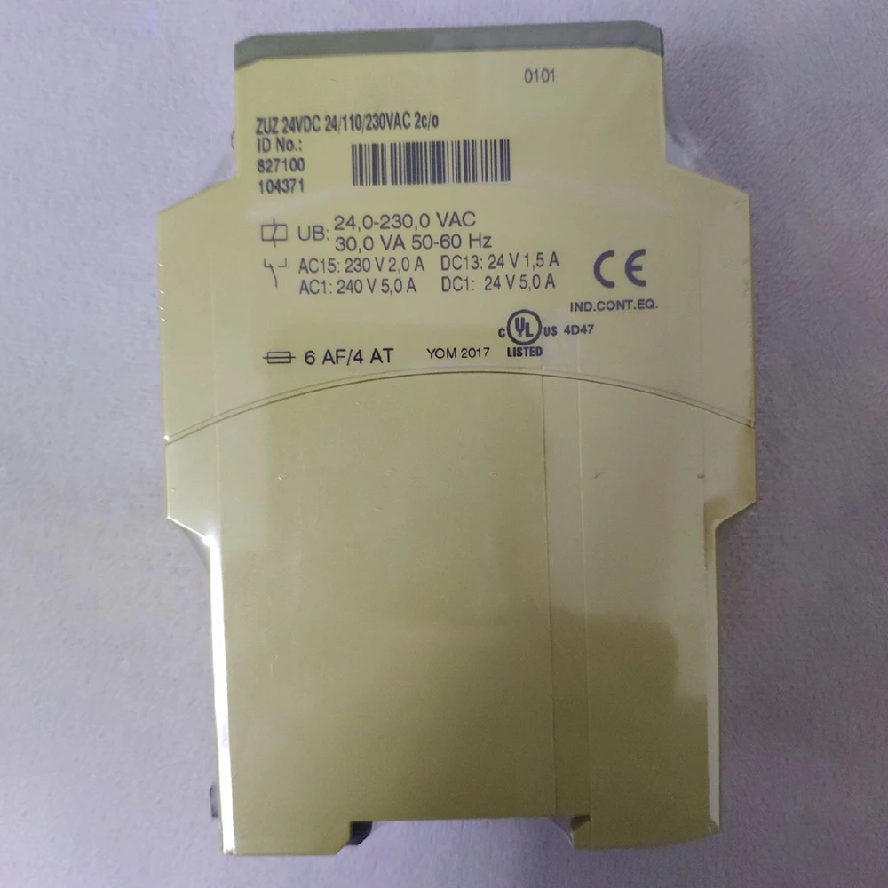 Новый модуль реле безопасности pilz zuz 827100 24 в в коробке