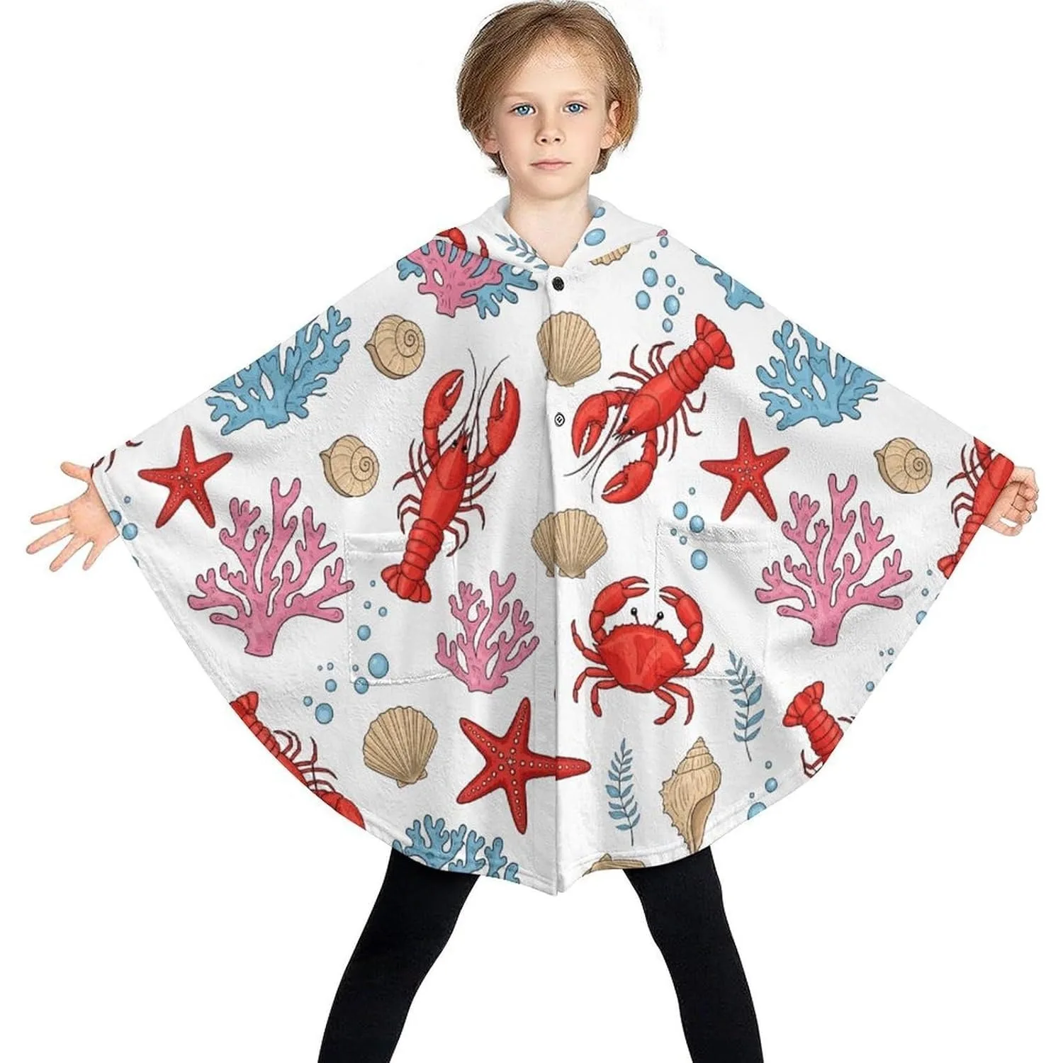 Уютный фланелевой свитер-одеяло - Фотография_3