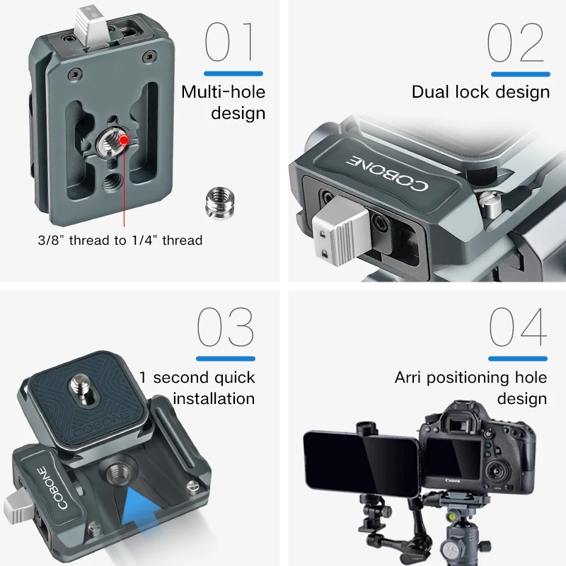 Быстросъемная пластина xiletu xq1s - Фотография_3
