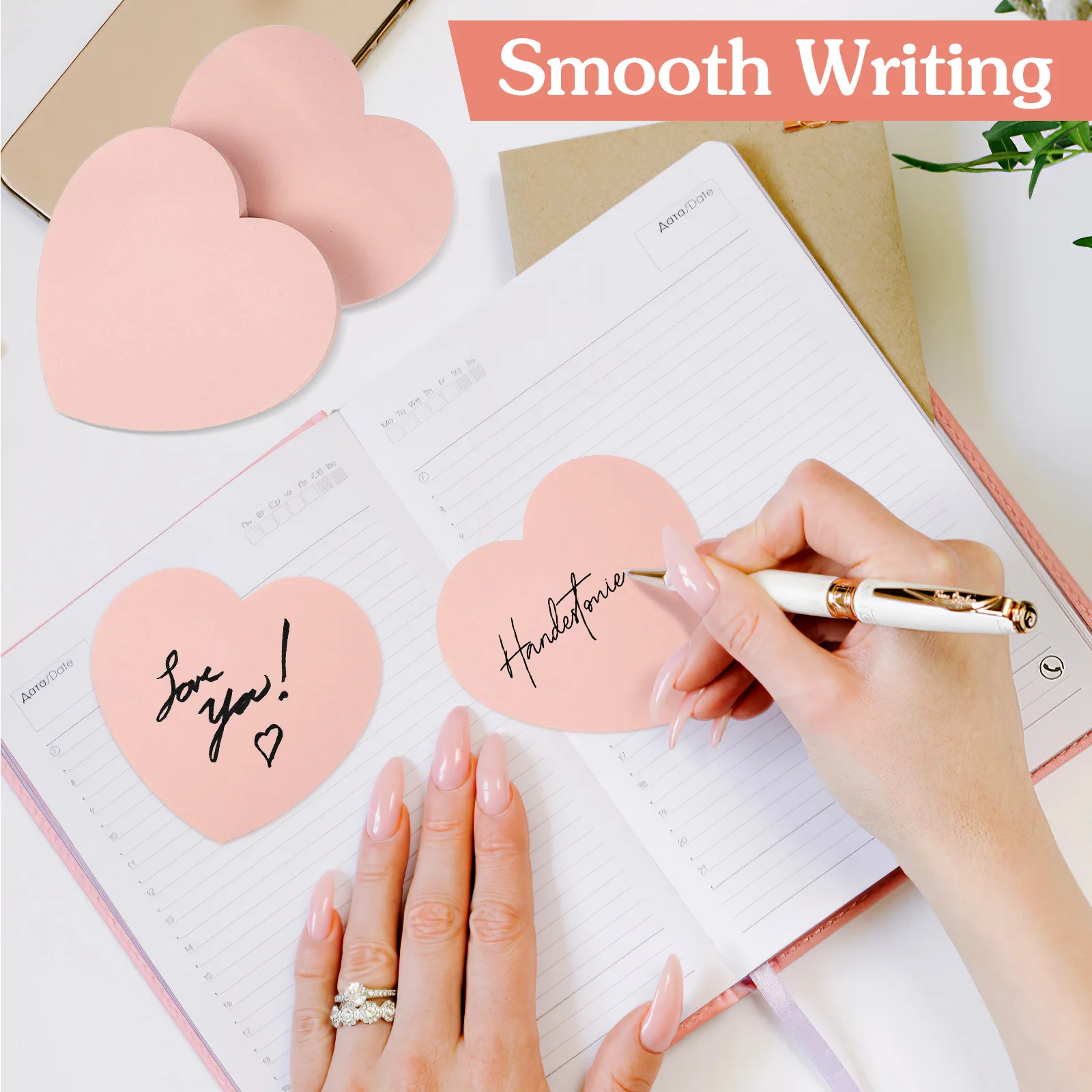 Блокноты в форме сердца - Фотография_3