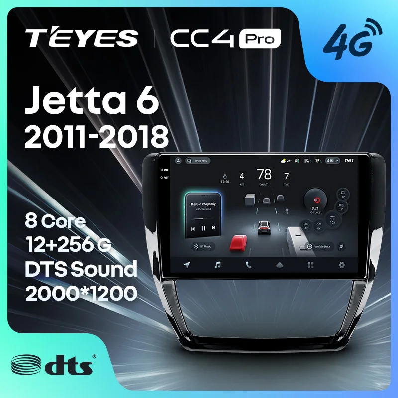 Teyes тиайс cc4 pro штатная магнитола