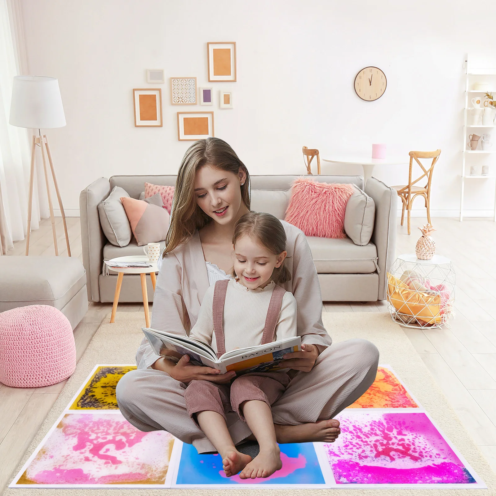 Сенсорная текстурированная плитка для детей