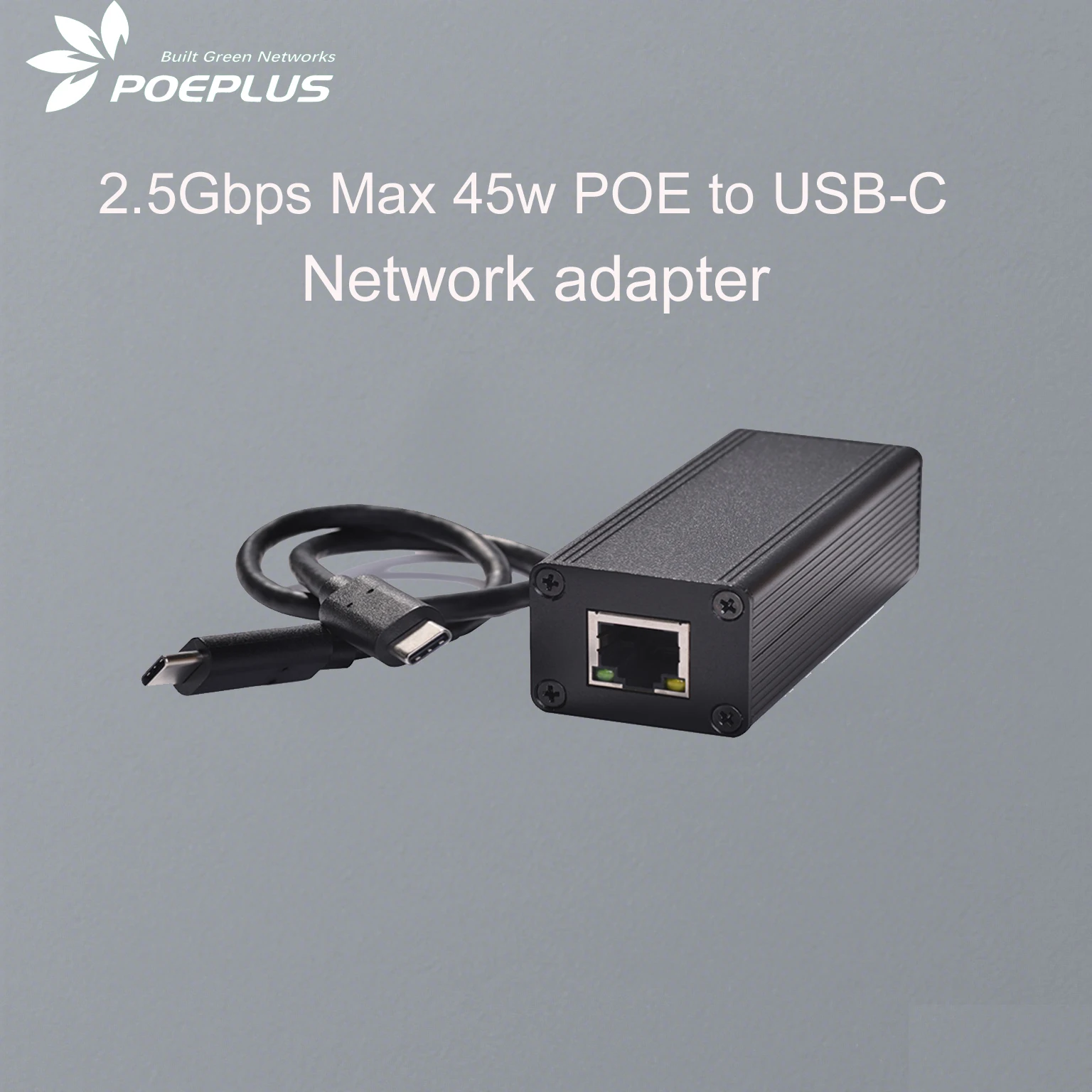 Сетевой адаптер poe — usb-c