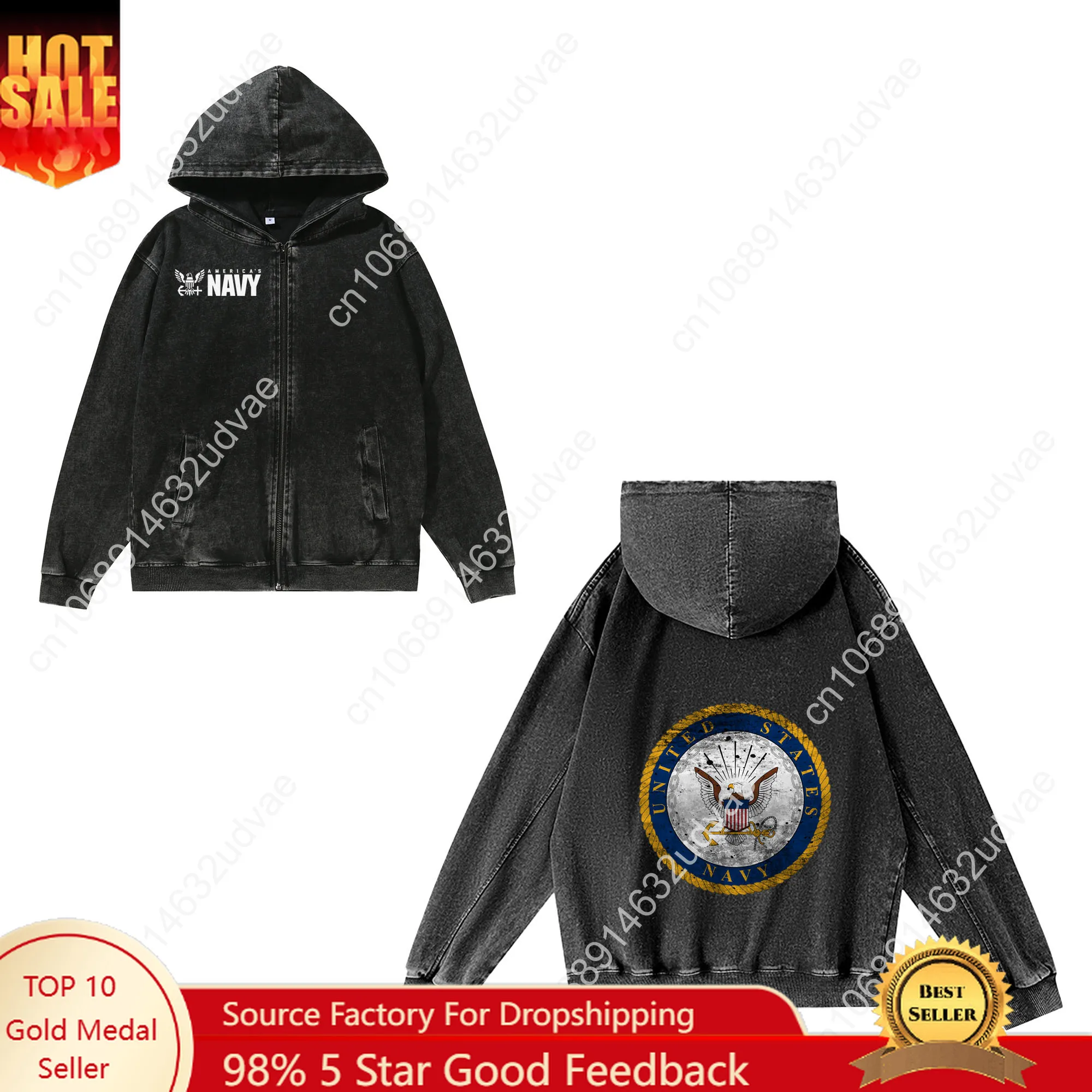 Темно-синие толстовки сша