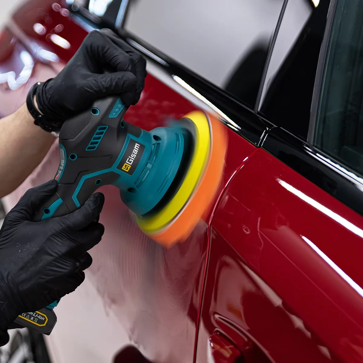 Gjena cordless автомобильный полировщик - Фотография_2