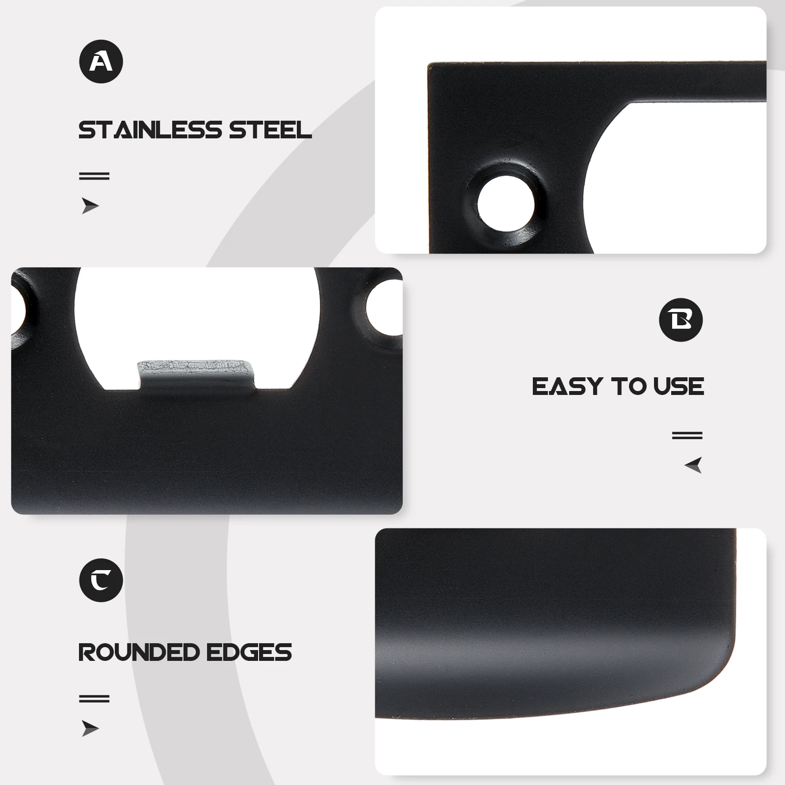 Дверная защелка, крышка засов из