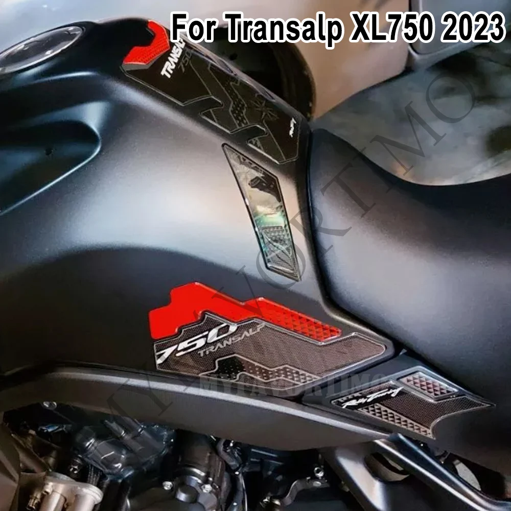 Для honda xl750 transalp мотоциклетные наклейки на топливный бак - Фотография_2