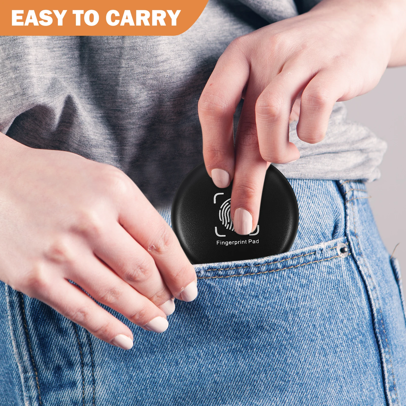 Мини-круглая чернильная подушечка