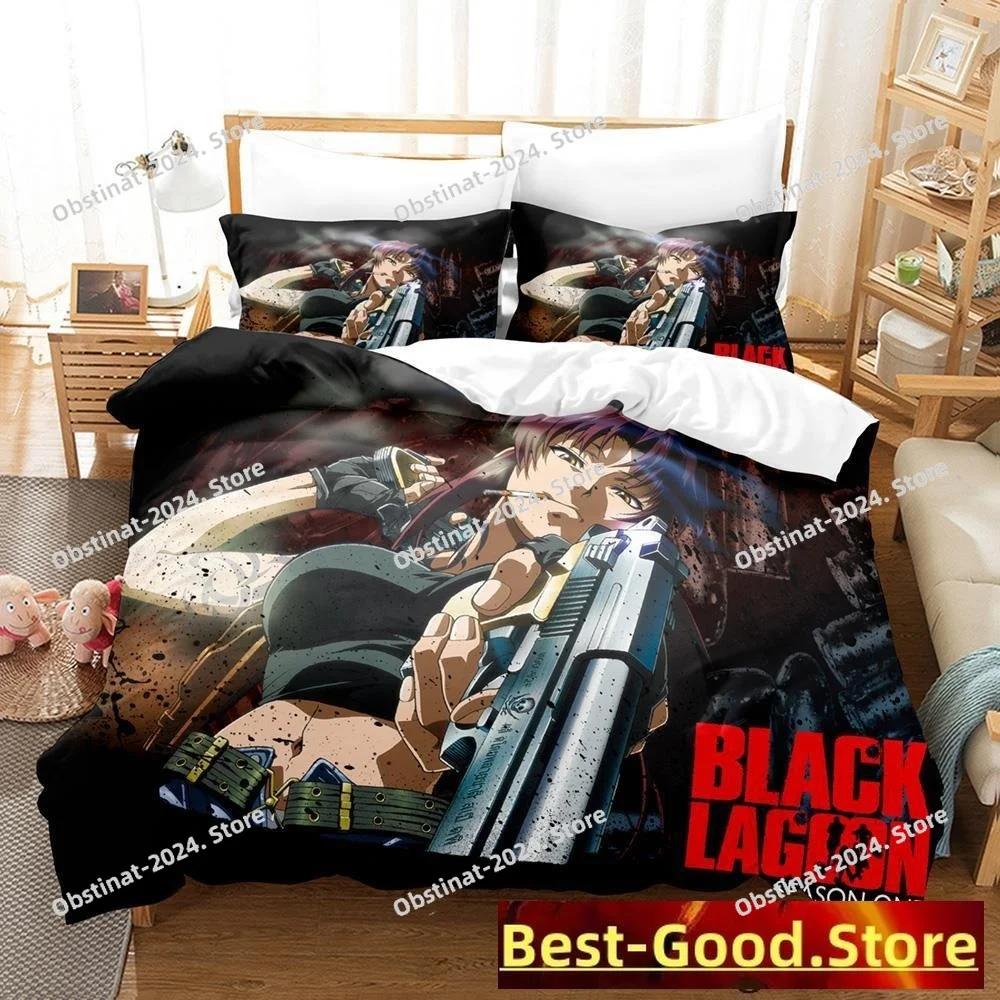 Комплект постельного белья black lagoon - Фотография_2