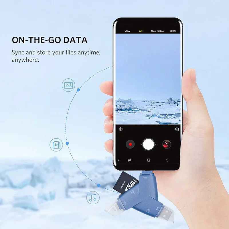 Mini sd tf card reader otg usb - Фотография_4