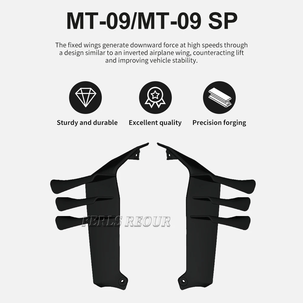 Спойлер для мотоцикла mt 09 mt09 sp mt 09 sp 2024 2025 - Фотография_4