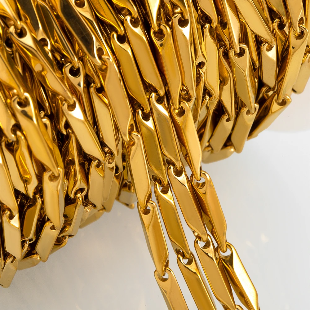 1 метр, геометрическая цепочка 3x16 мм