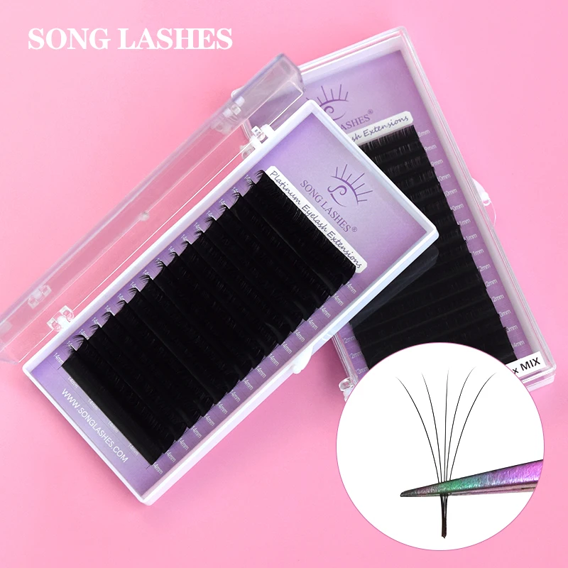 Song lashes 16-рядная классическая наращивание накладных ресниц