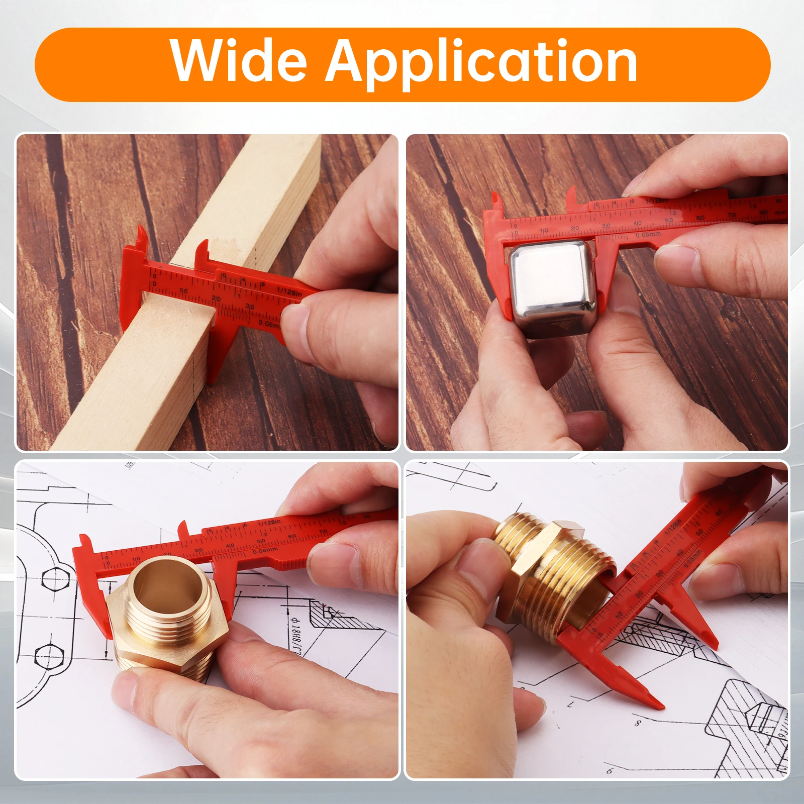 0-80 мм портативный мини штангенциркуль с метрической императорской шкалой - Фотография_4