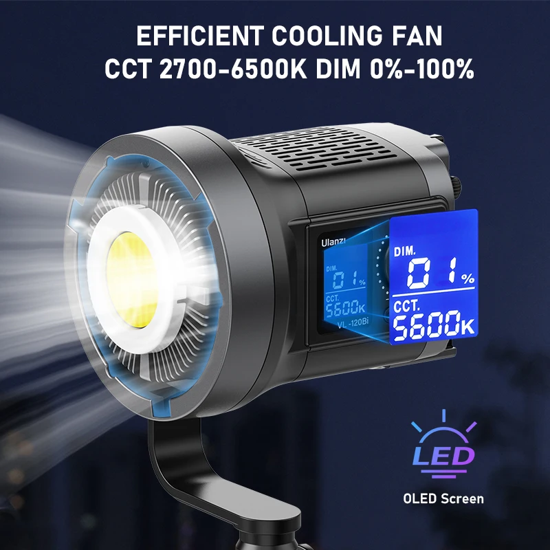 Ulanzi vl-120bi vl-120c 120 вт - Фотография_6