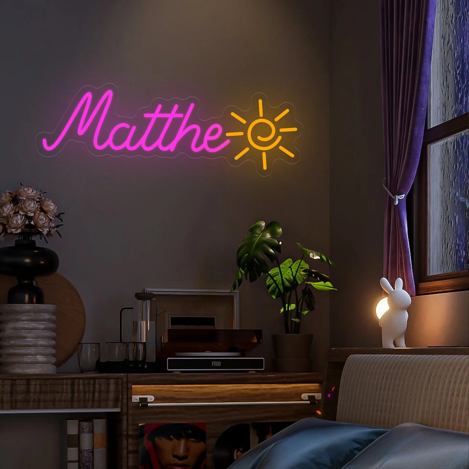 Изготовленная на заказ светодиодная неоновая вывеска с питанием от usb - Фотография_6