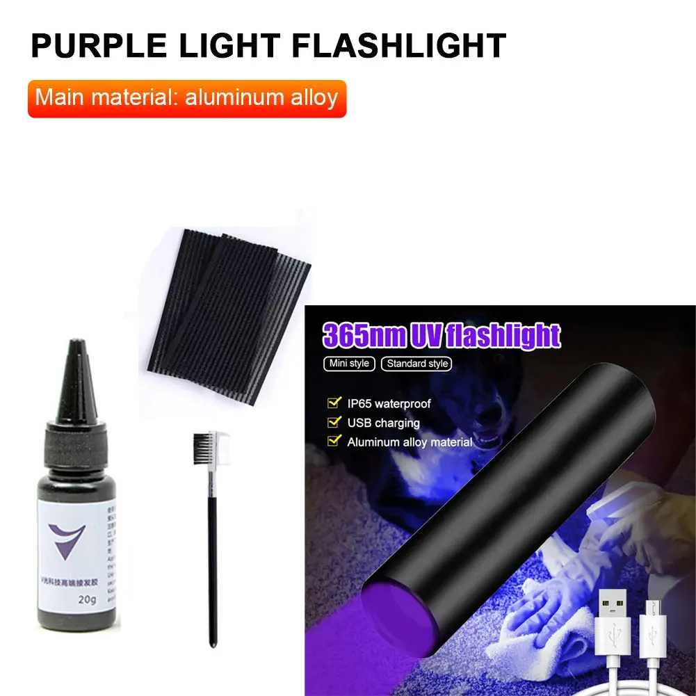 Набор для наращивания волос v-light - Фотография_2