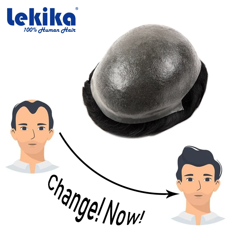 Кожаный парик с узлом