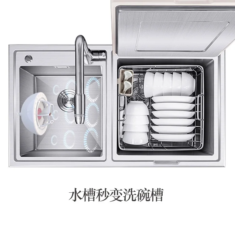 Мини-посудомоечная машина ультразвуковая - Фотография_4