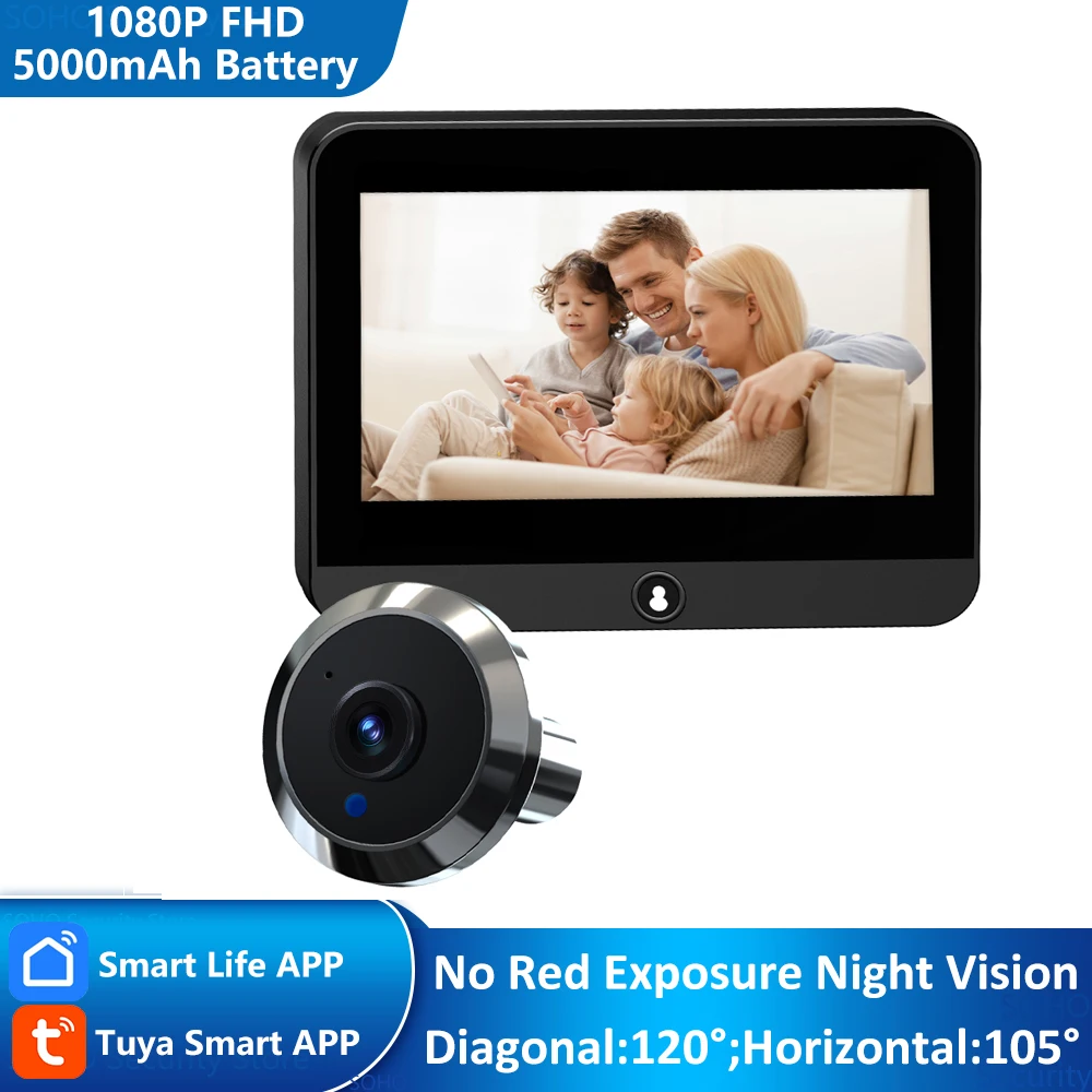 Мини 1080p tuya smart life home