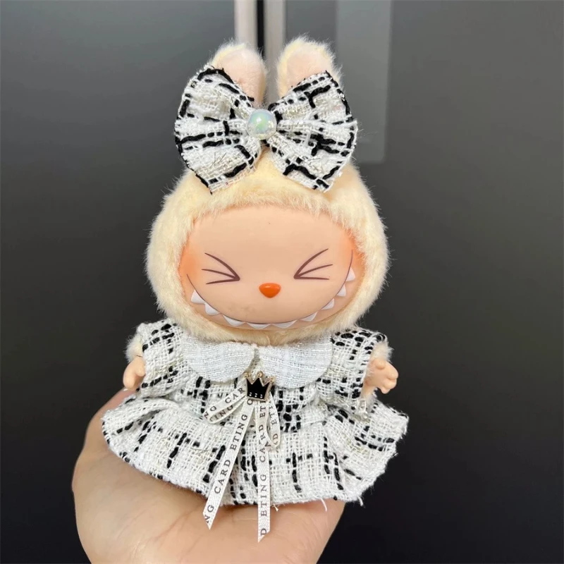 Милая одежда для куклы labubu 17 см - Фотография_5