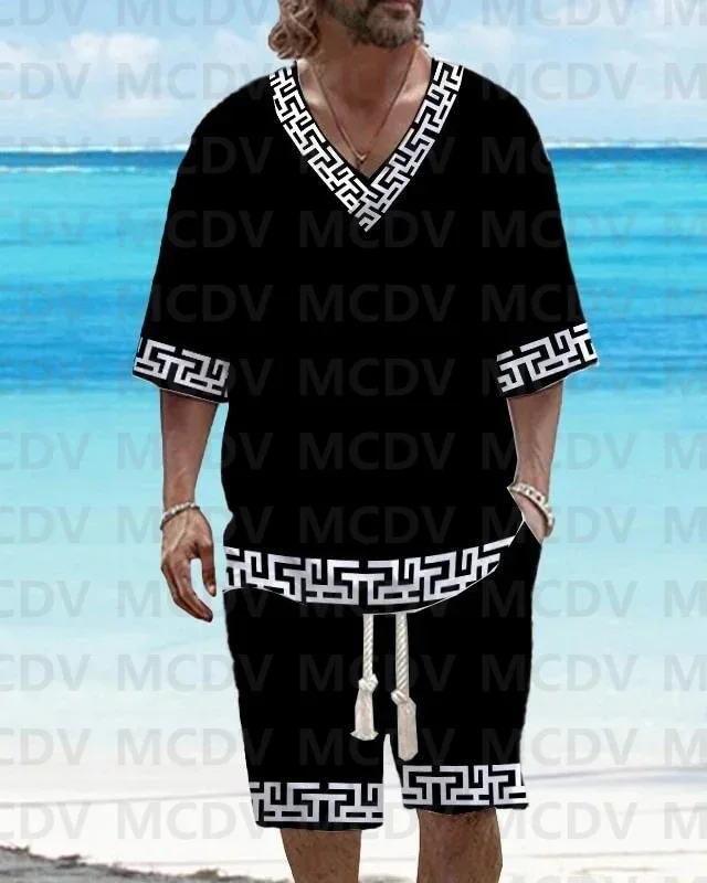 Мужской повседневный комплект из - Фотография_2