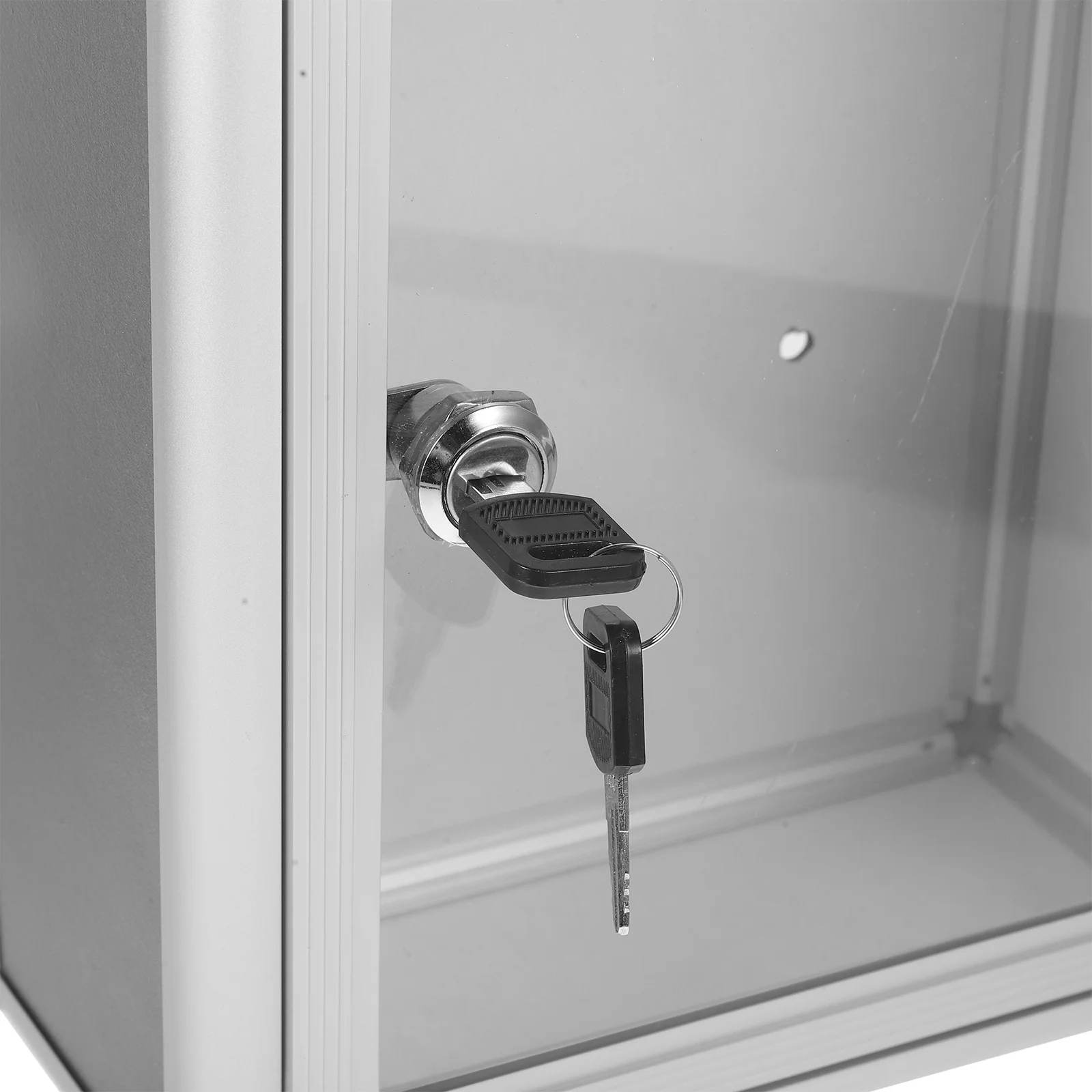 Запираемый алюминиевый ящик для хранения писем