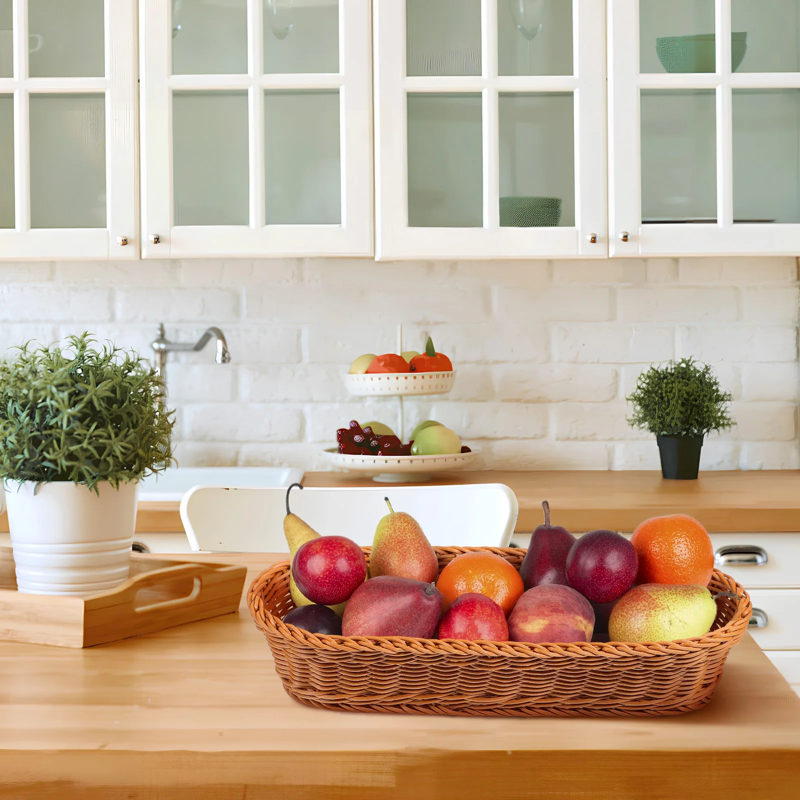 Тканая корзина для хлеба - Фотография_5