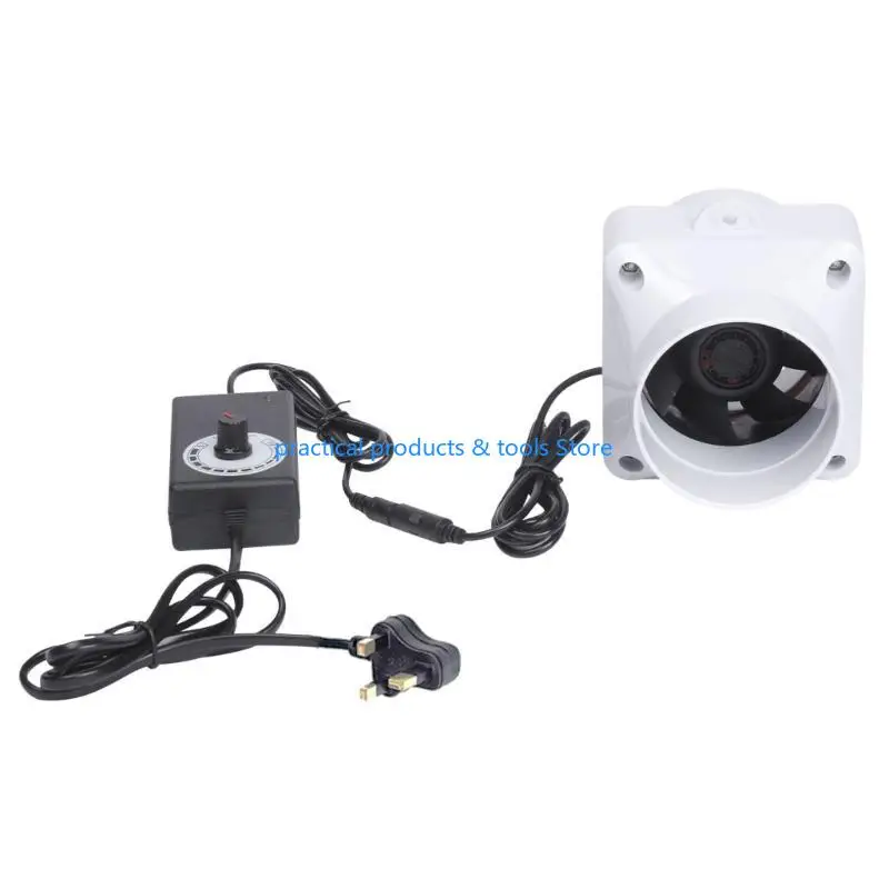 77jb многоцелевой 75-мм небольшой вытяжной вентилятор из пвх для кухни - Фотография_4