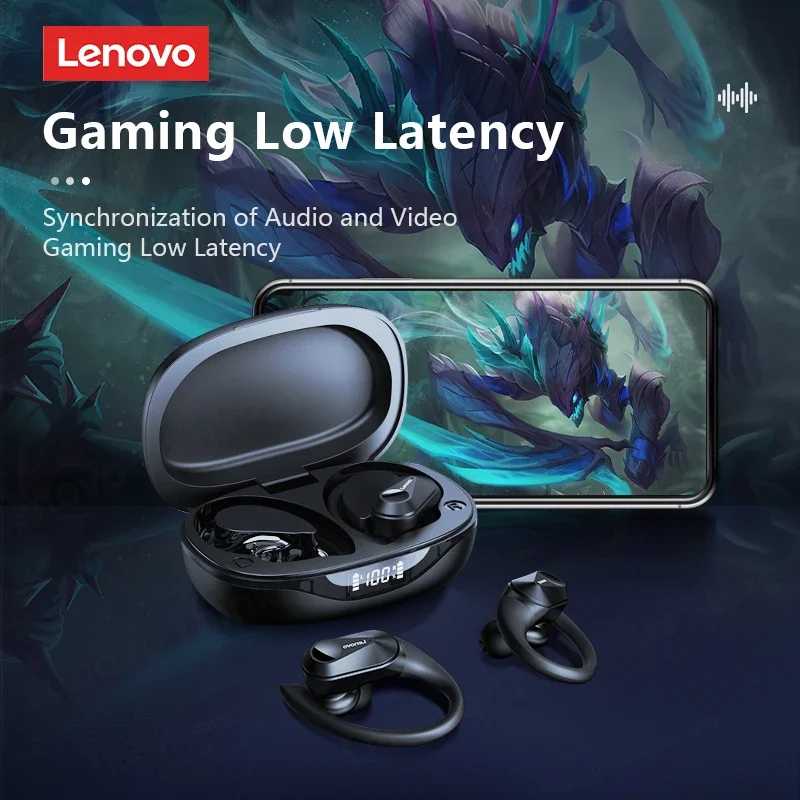 Оригинальные наушники lenovo lp75 tws bluetooth v5.3 - Фотография_3