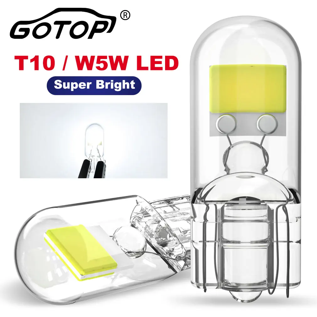 2x w5w t10 led canbus no error