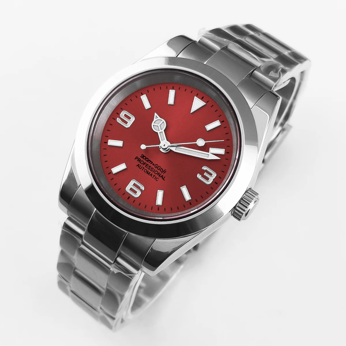 Роскошные часы nh35 с индивидуальным логотипом для женщин и мужчин - Фотография_2