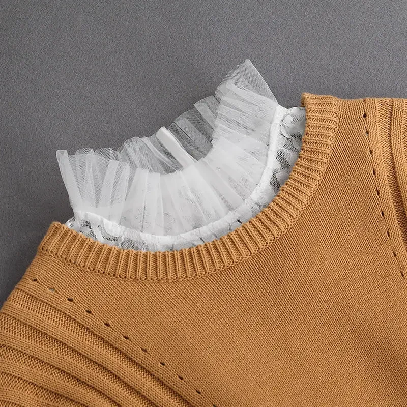 Новинка, женская белая кружевная - Фотография_4