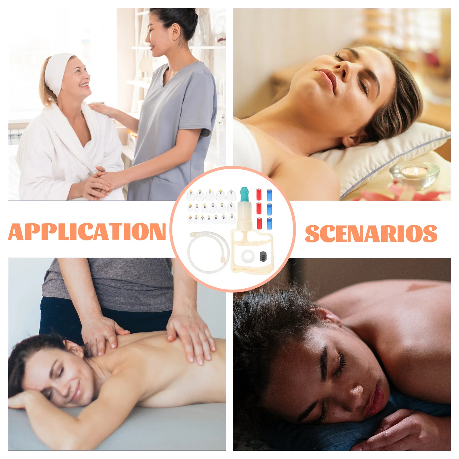 1 комплект, набор для вакуумной терапии - Фотография_3